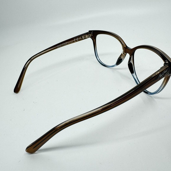Maui Jim Italy Olu Olu MJ537-01F 57-17-140 Brown/Blue Sunglasses Frame H10800 - Picture 4 of 7
